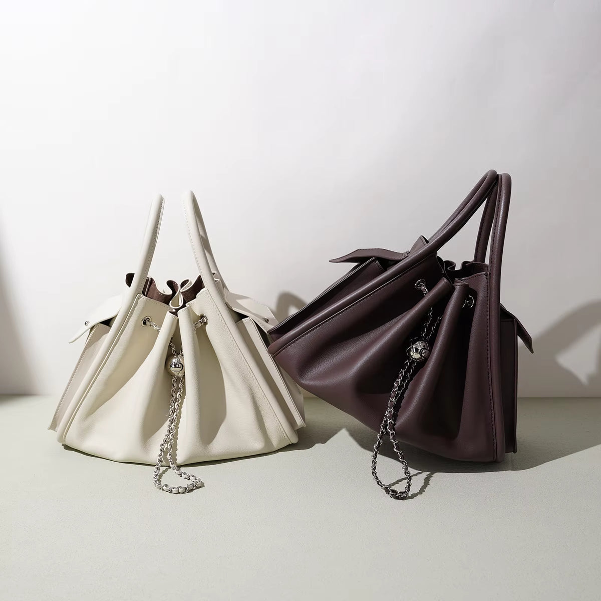 SOREN LEATHER HANDBAG