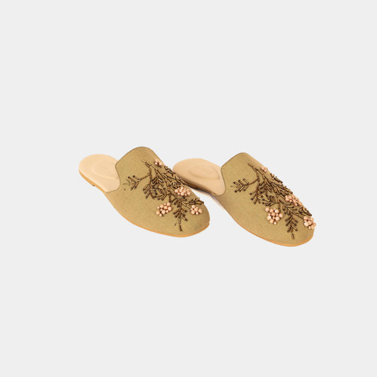 Blossom Flat Mule