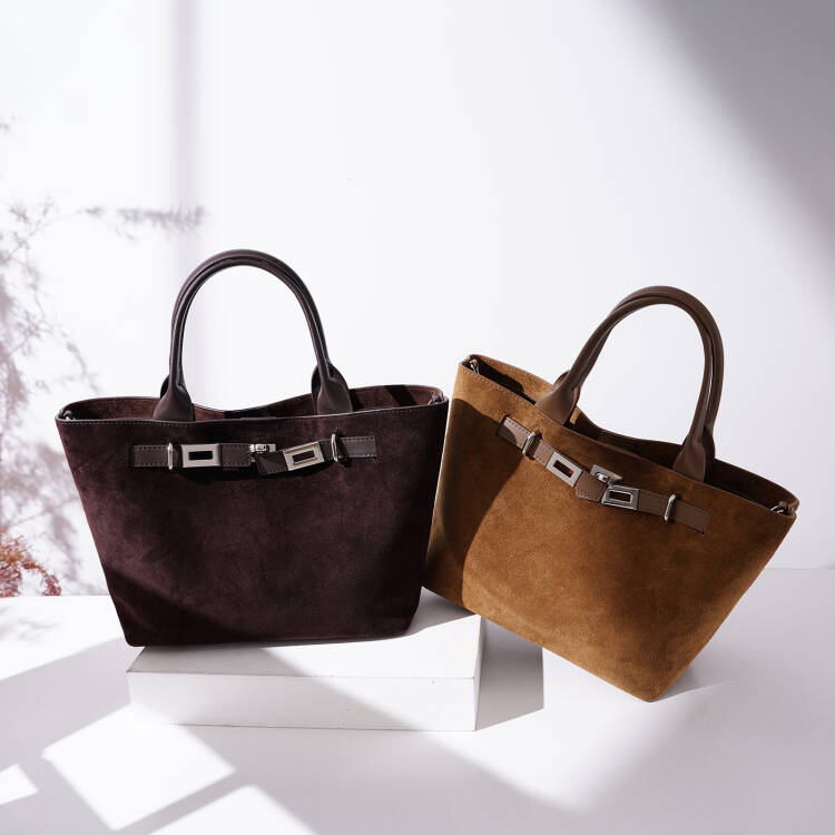 VALEN SUEDE TOTE