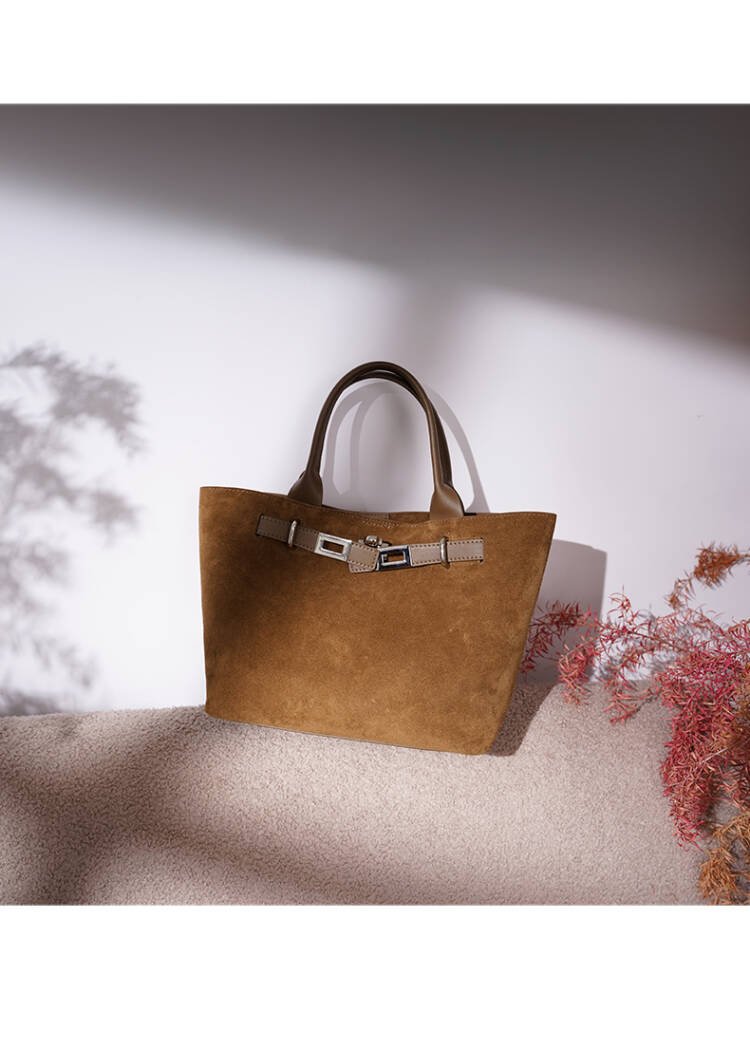 VALEN SUEDE TOTE