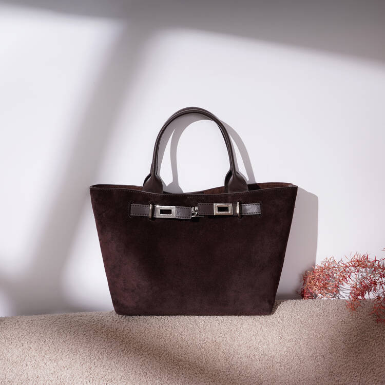 VALEN SUEDE TOTE