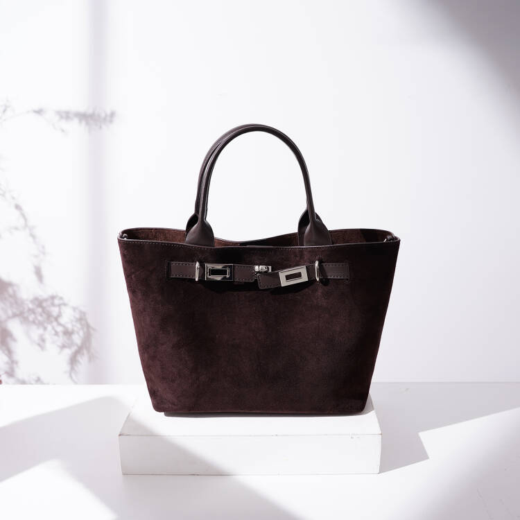 VALEN SUEDE TOTE