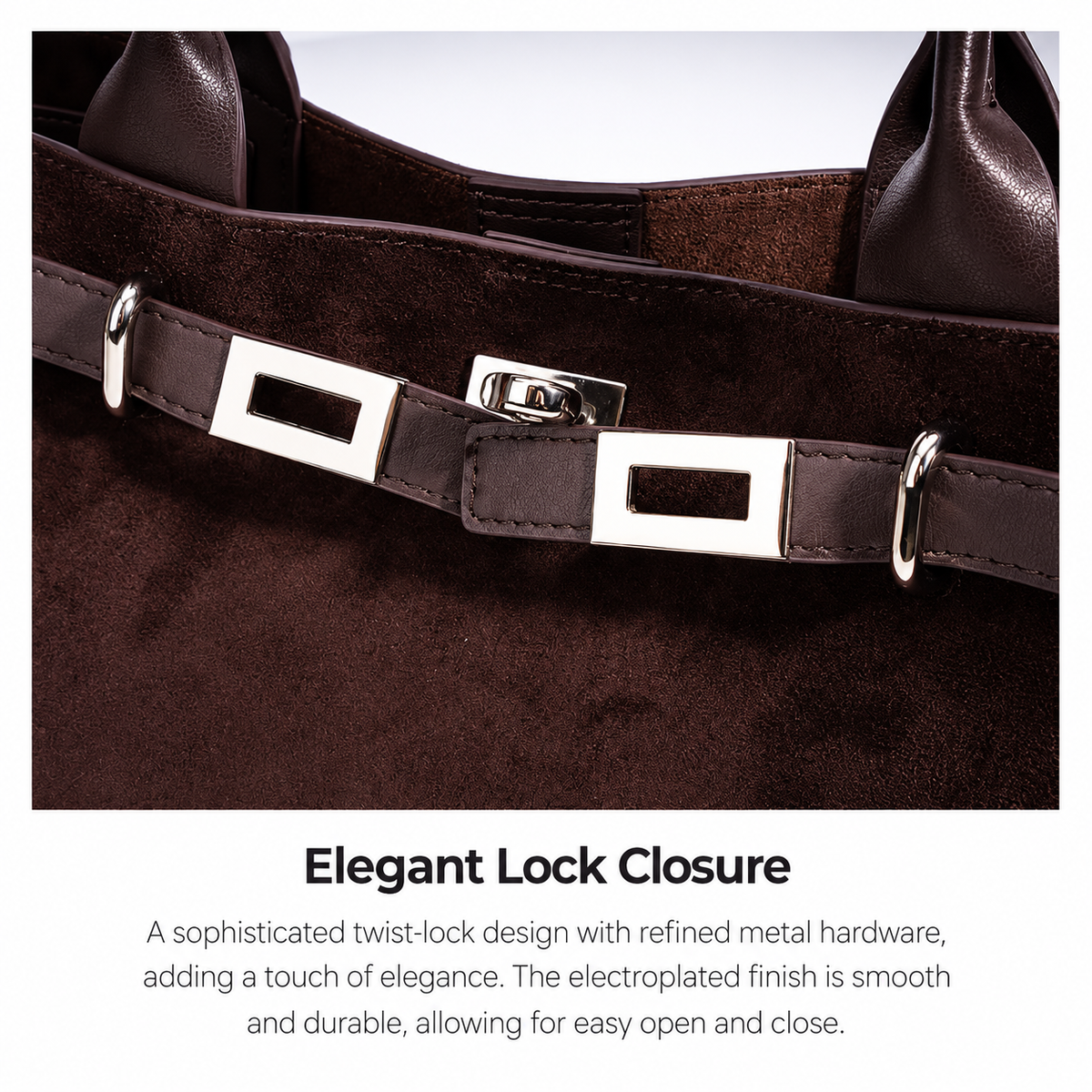 VALEN SUEDE TOTE