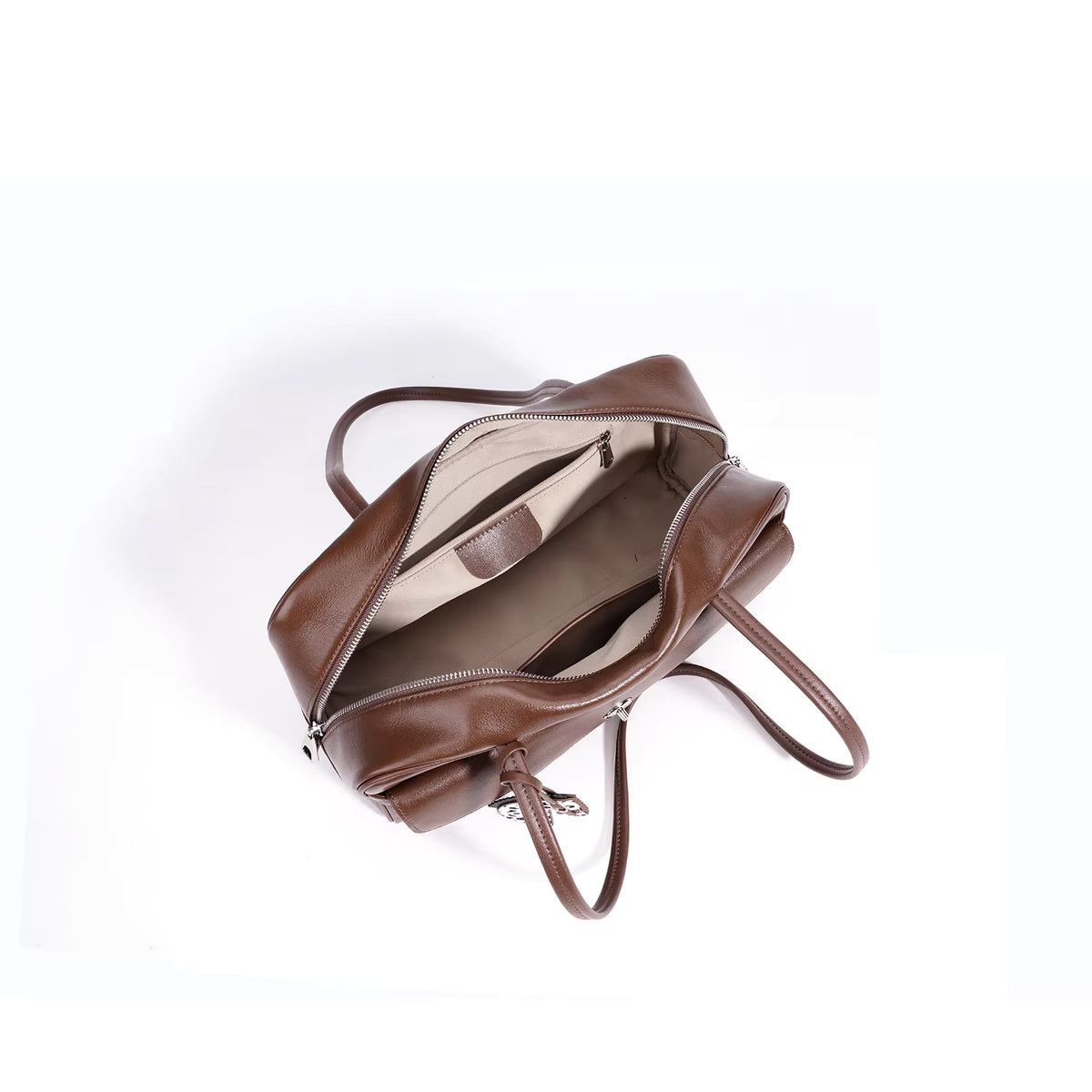 ROMA LEATHER SHOULDER BAG