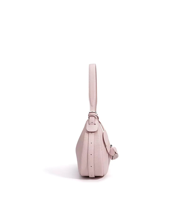 FLEUR LEATHER SHOULDER BAG
