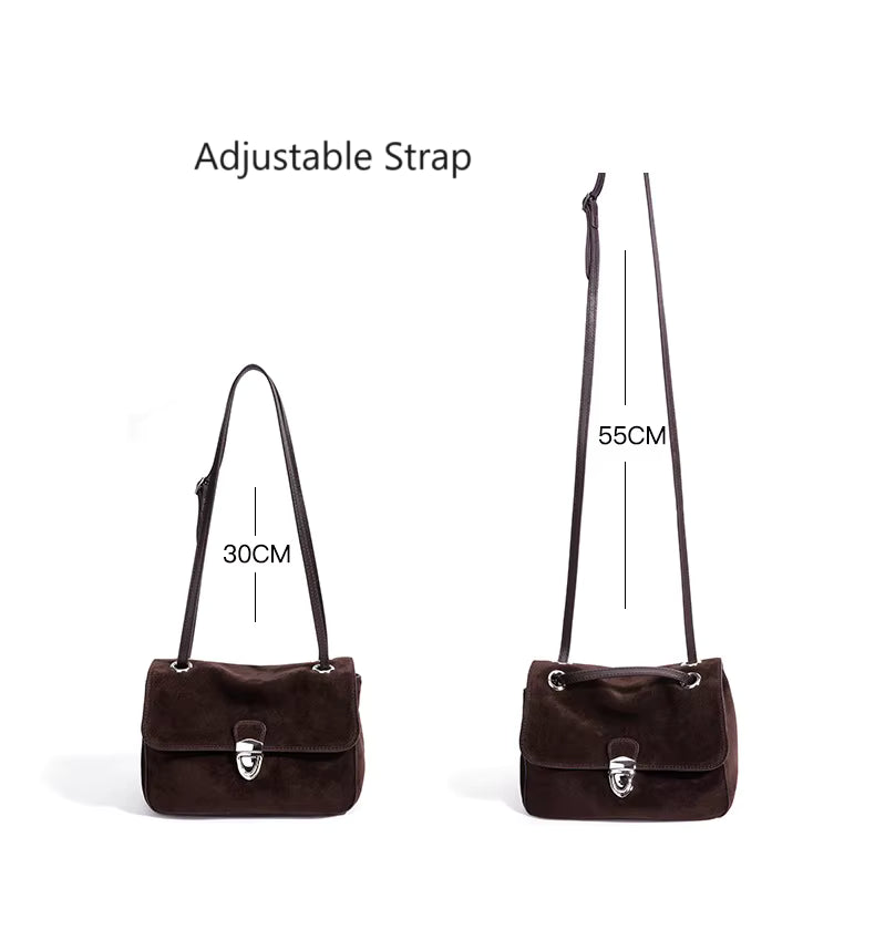 LUNA MINI SUEDE BAG