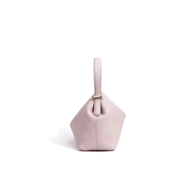 LIVIA LEATHER SHOULDER BAG