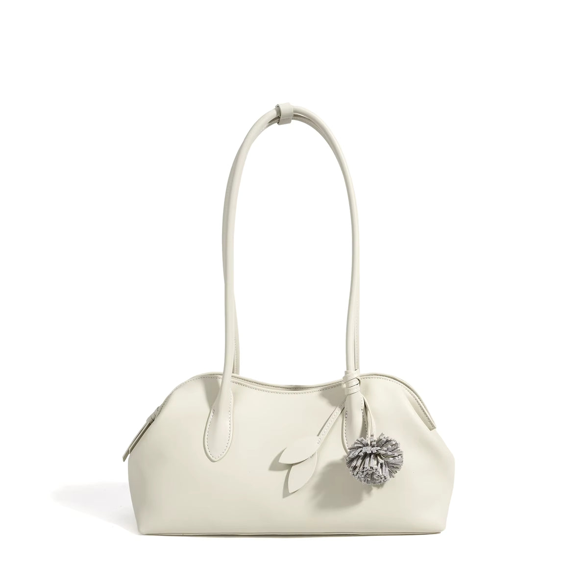 CELINE LEATHER SHOULDER BAG
