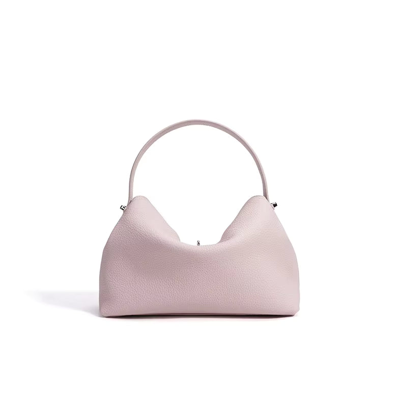 LIVIA LEATHER SHOULDER BAG