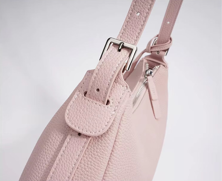 FLEUR LEATHER SHOULDER BAG