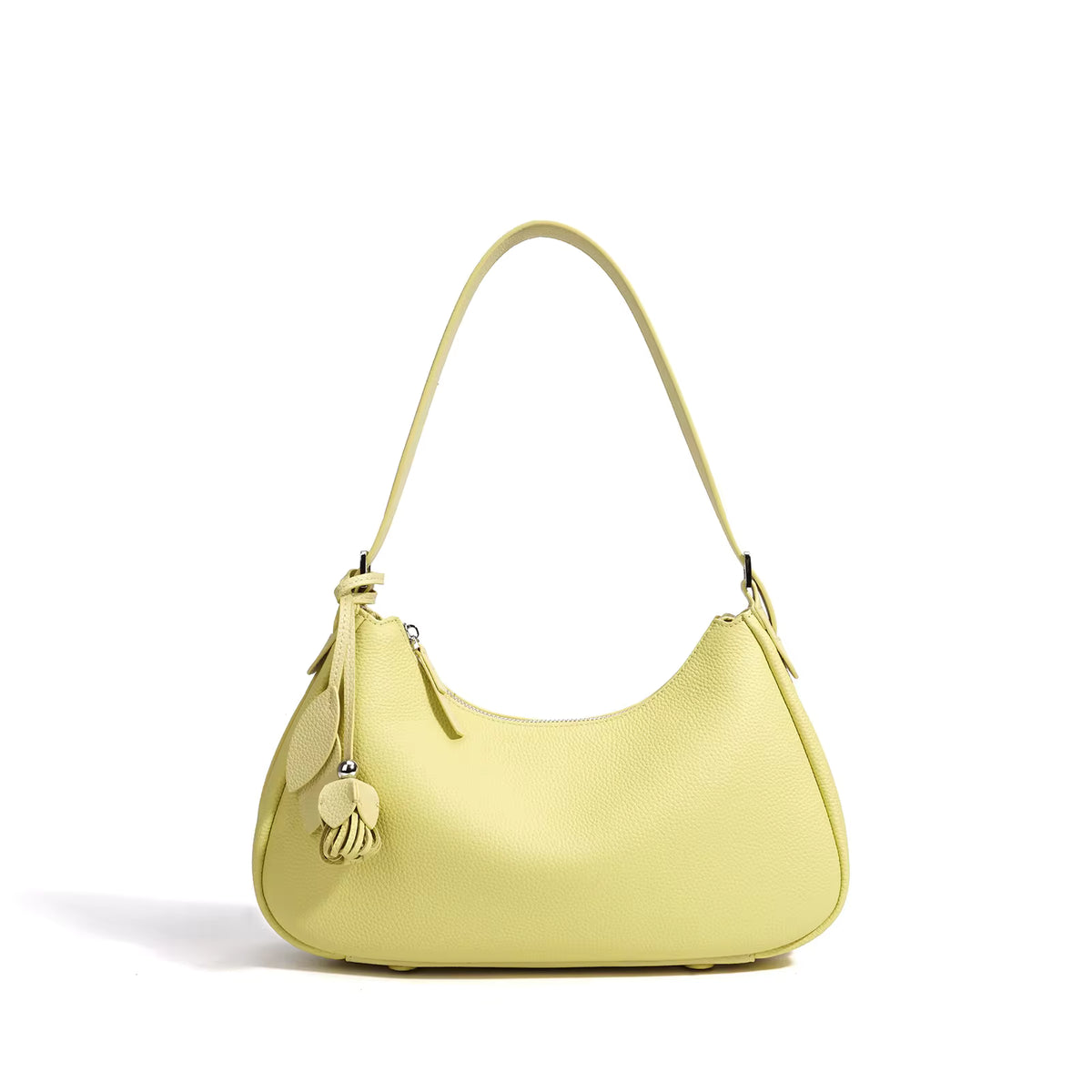FLEUR LEATHER SHOULDER BAG