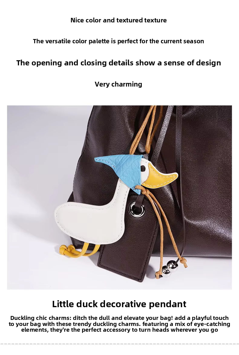 DUCKIE LEATHER HOBO BAG