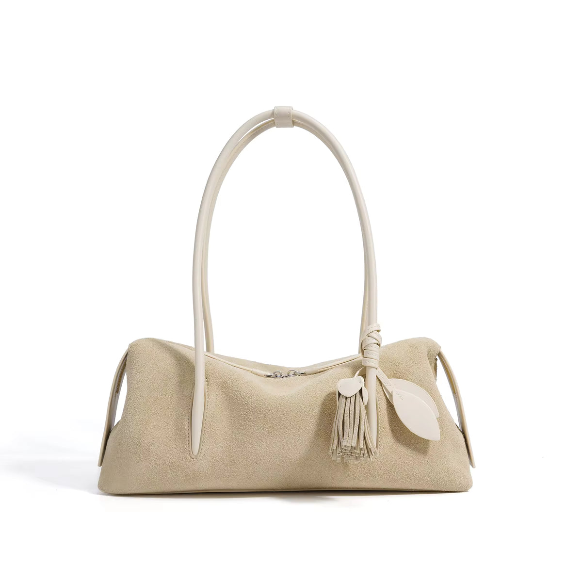 NOLA MATTE LEATHER SHOULDER BAG