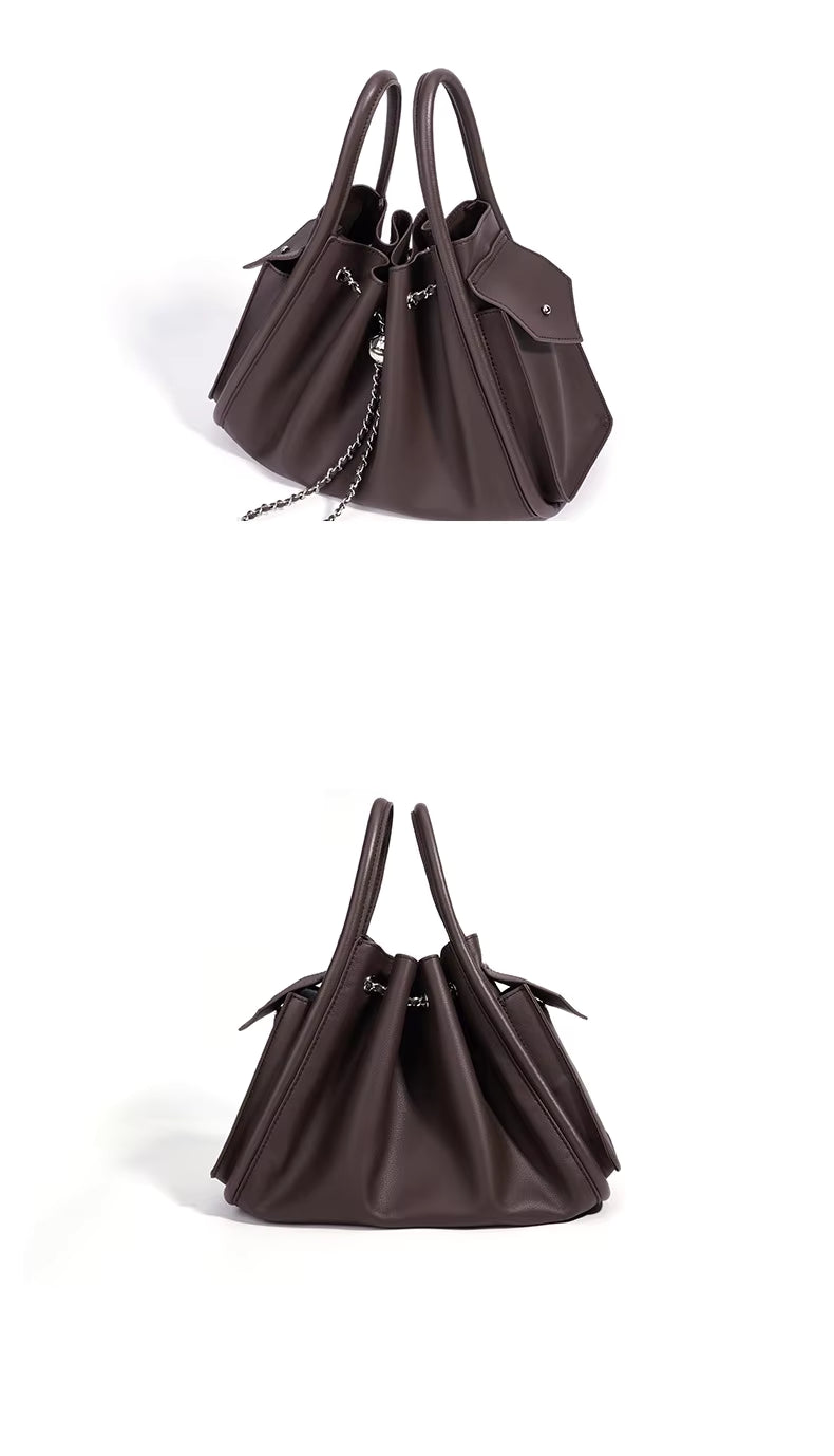 SOREN LEATHER HANDBAG