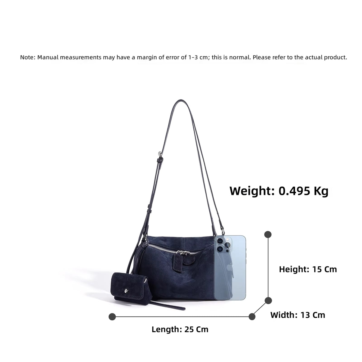 SOFIA SUEDE HOBO BAG