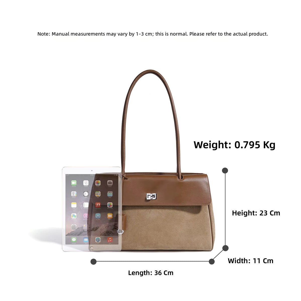 VERA SUEDE SHOULDER BAG
