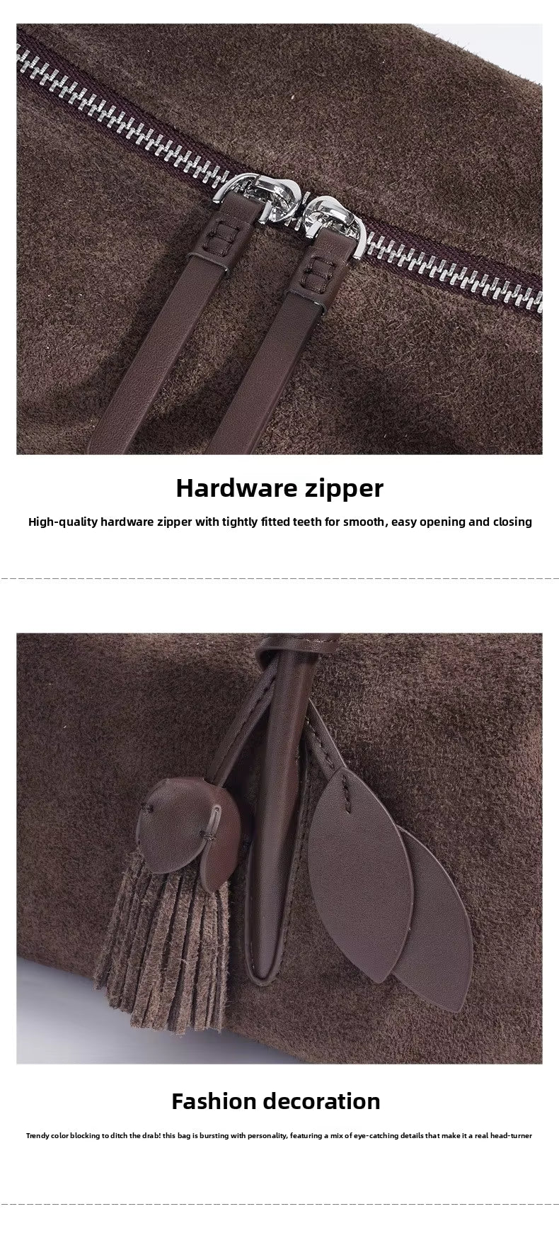 NOLA MATTE LEATHER SHOULDER BAG