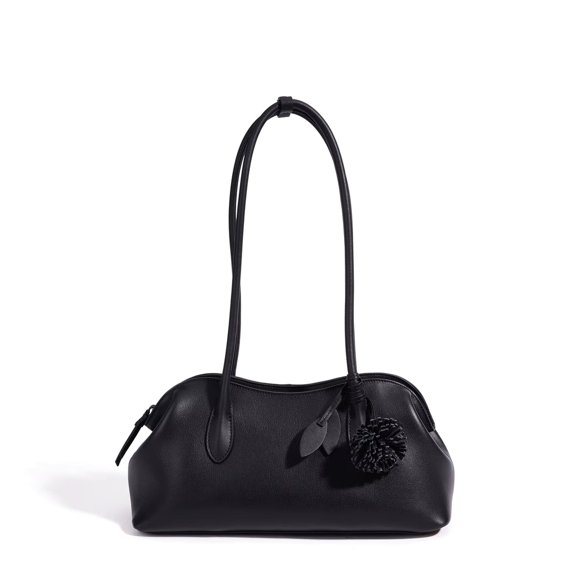 CELINE LEATHER SHOULDER BAG