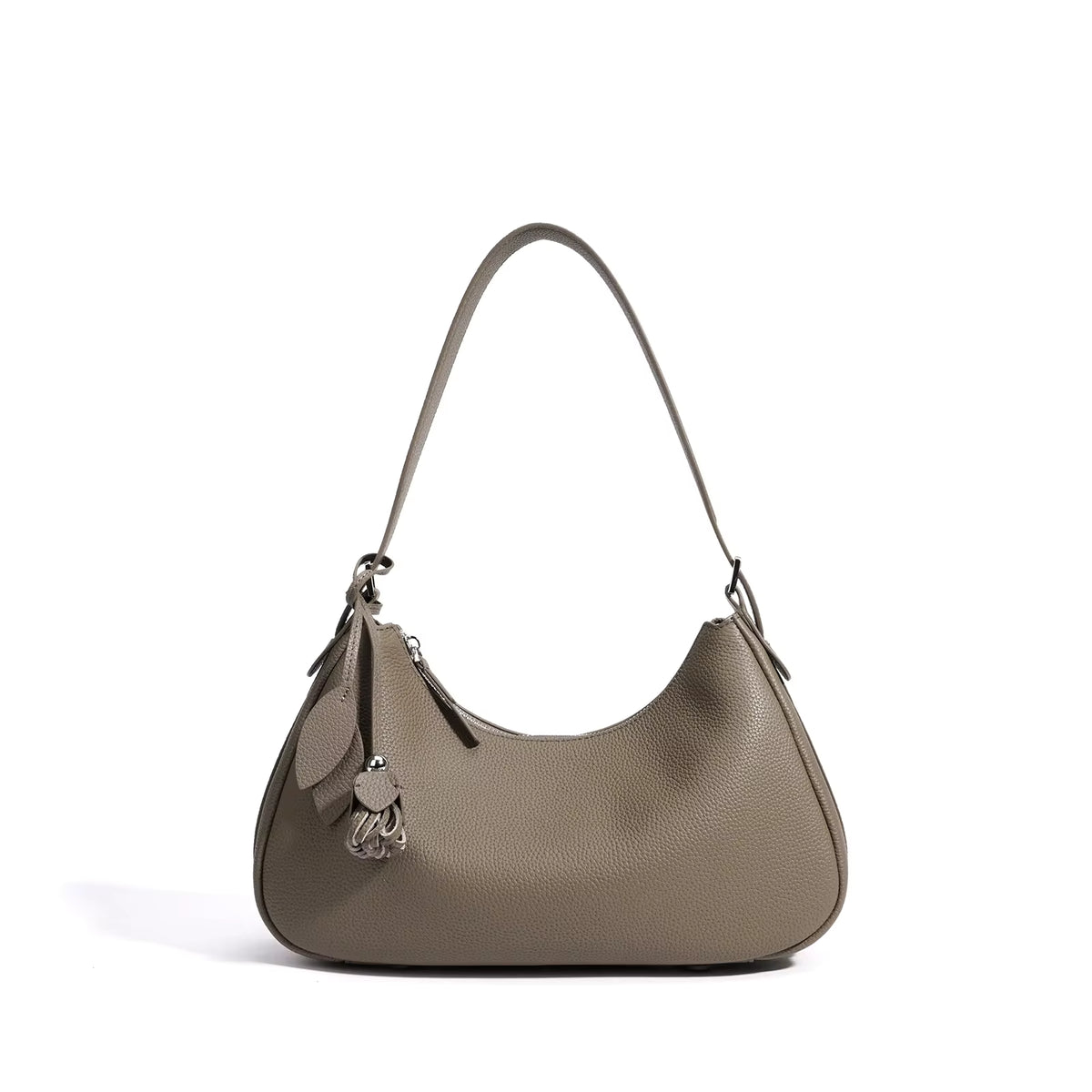 FLEUR LEATHER SHOULDER BAG