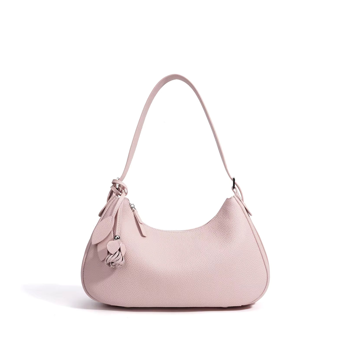 FLEUR LEATHER SHOULDER BAG