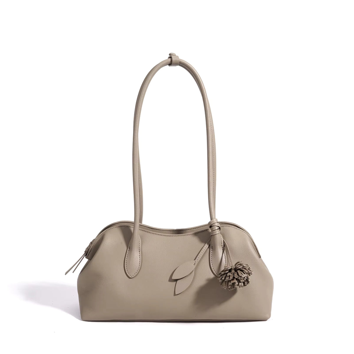 CELINE LEATHER SHOULDER BAG