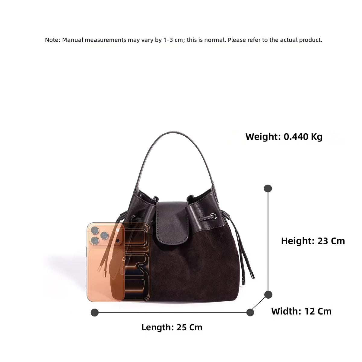 ELARA SUEDE LEATHER BAG