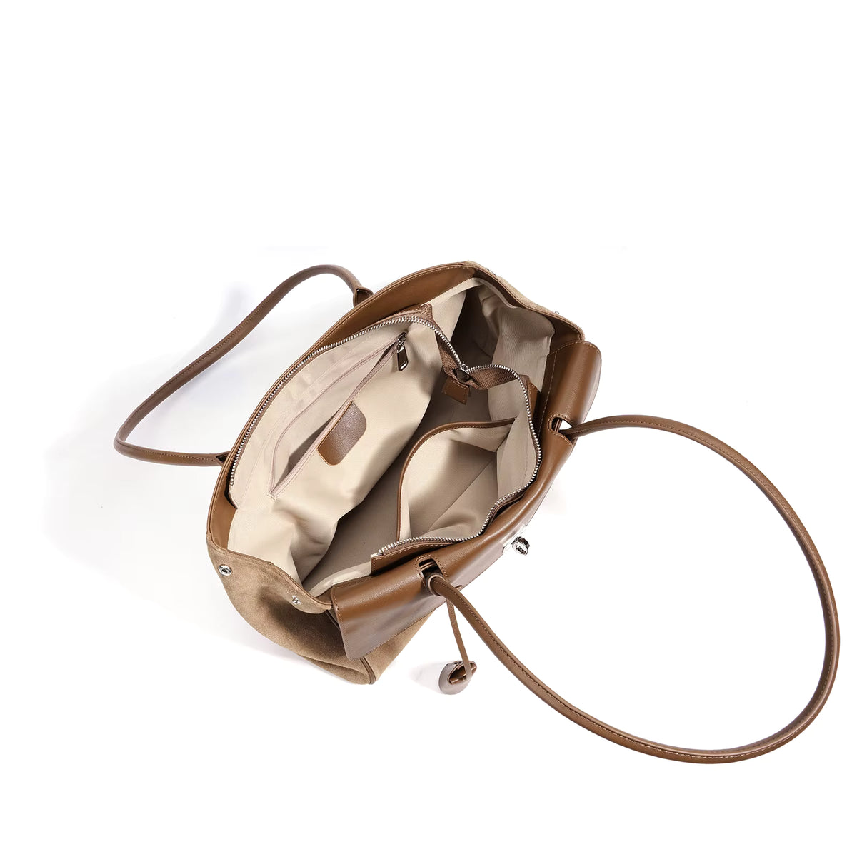 VERA SUEDE SHOULDER BAG