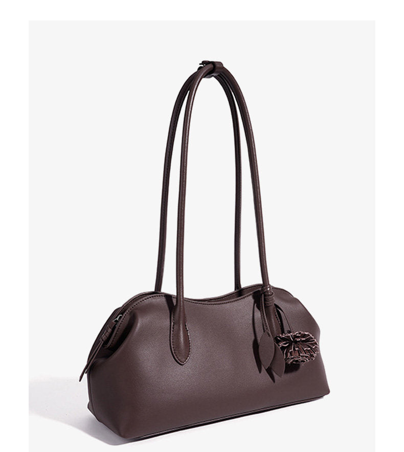 CELINE LEATHER SHOULDER BAG