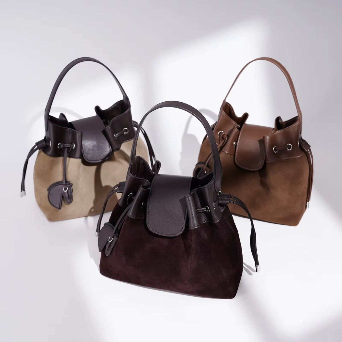 ELARA SUEDE LEATHER BAG