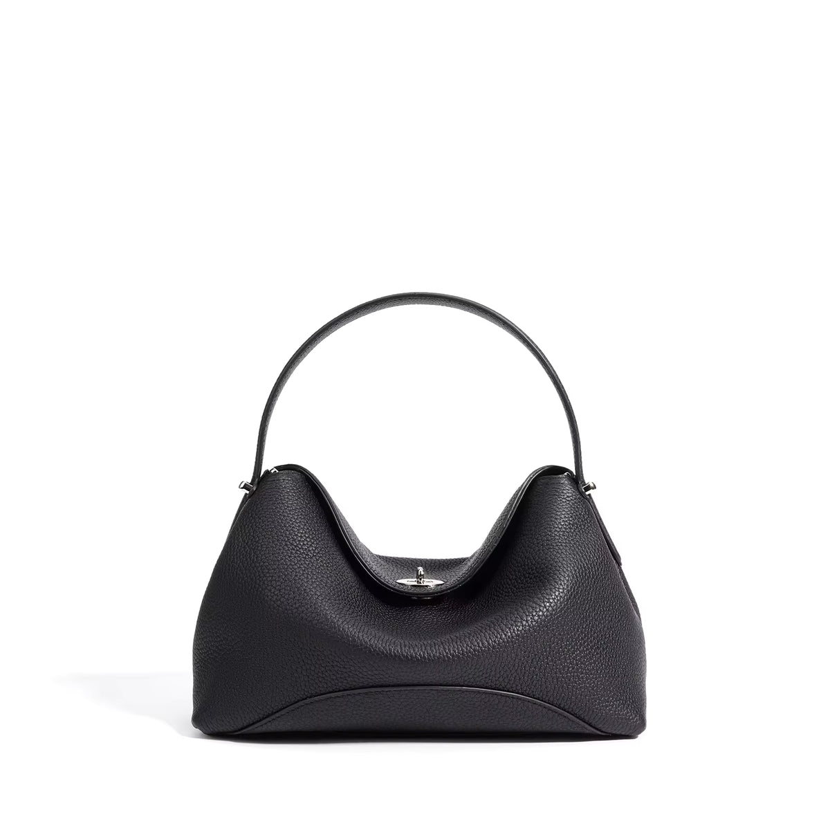 LIVIA LEATHER SHOULDER BAG