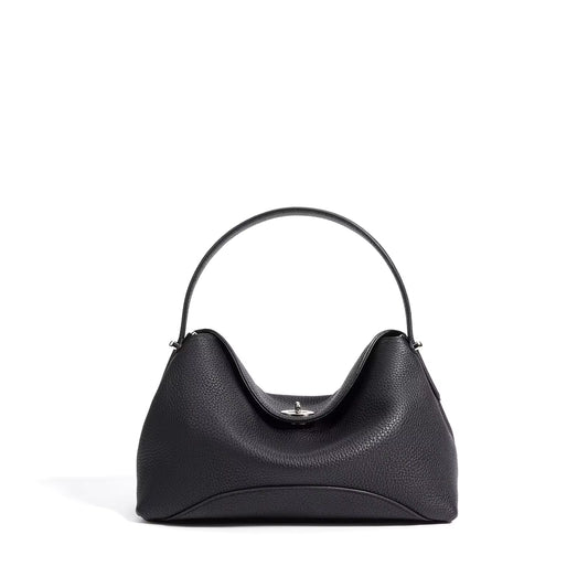 LIVIA LEATHER SHOULDER BAG