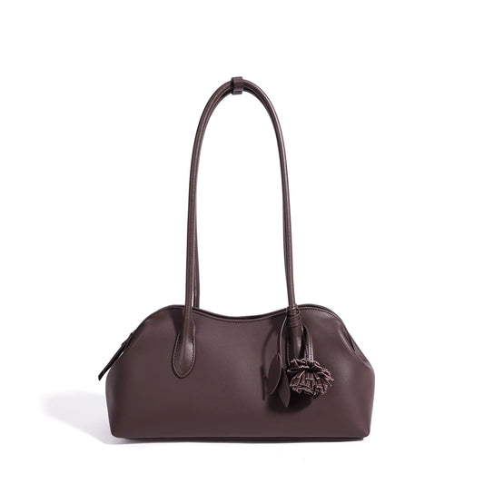 CELINE LEATHER SHOULDER BAG