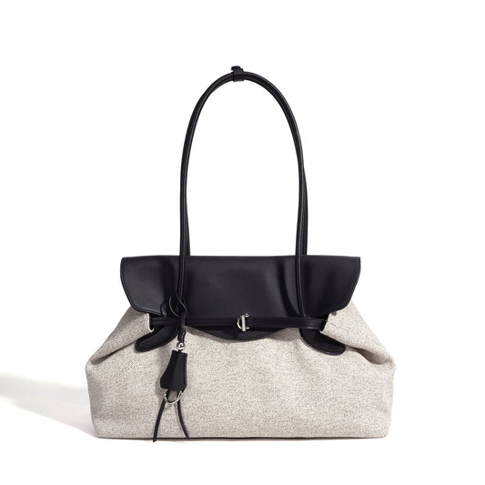 ÉLAN CANVAS SHOULDER BAG