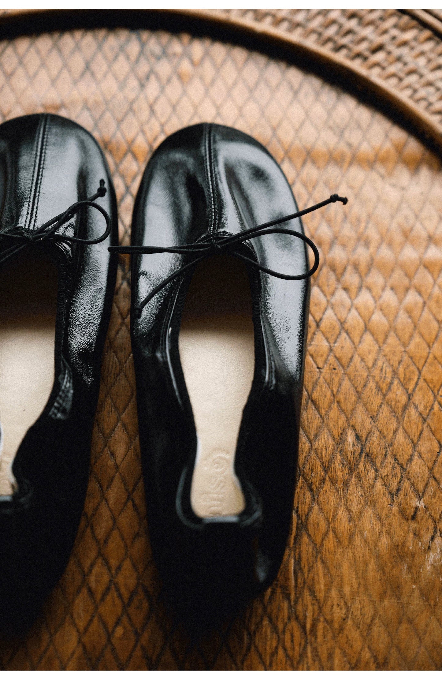 L’aises Sheepskin Leather Ballet Flats, Soft Sole, Flat Shoes