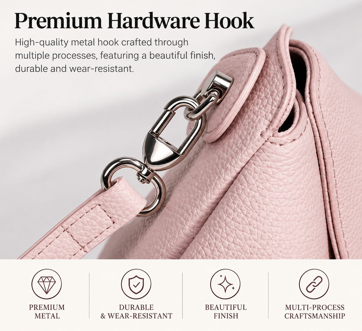 NOA LEATHER SHOULDER BAG
