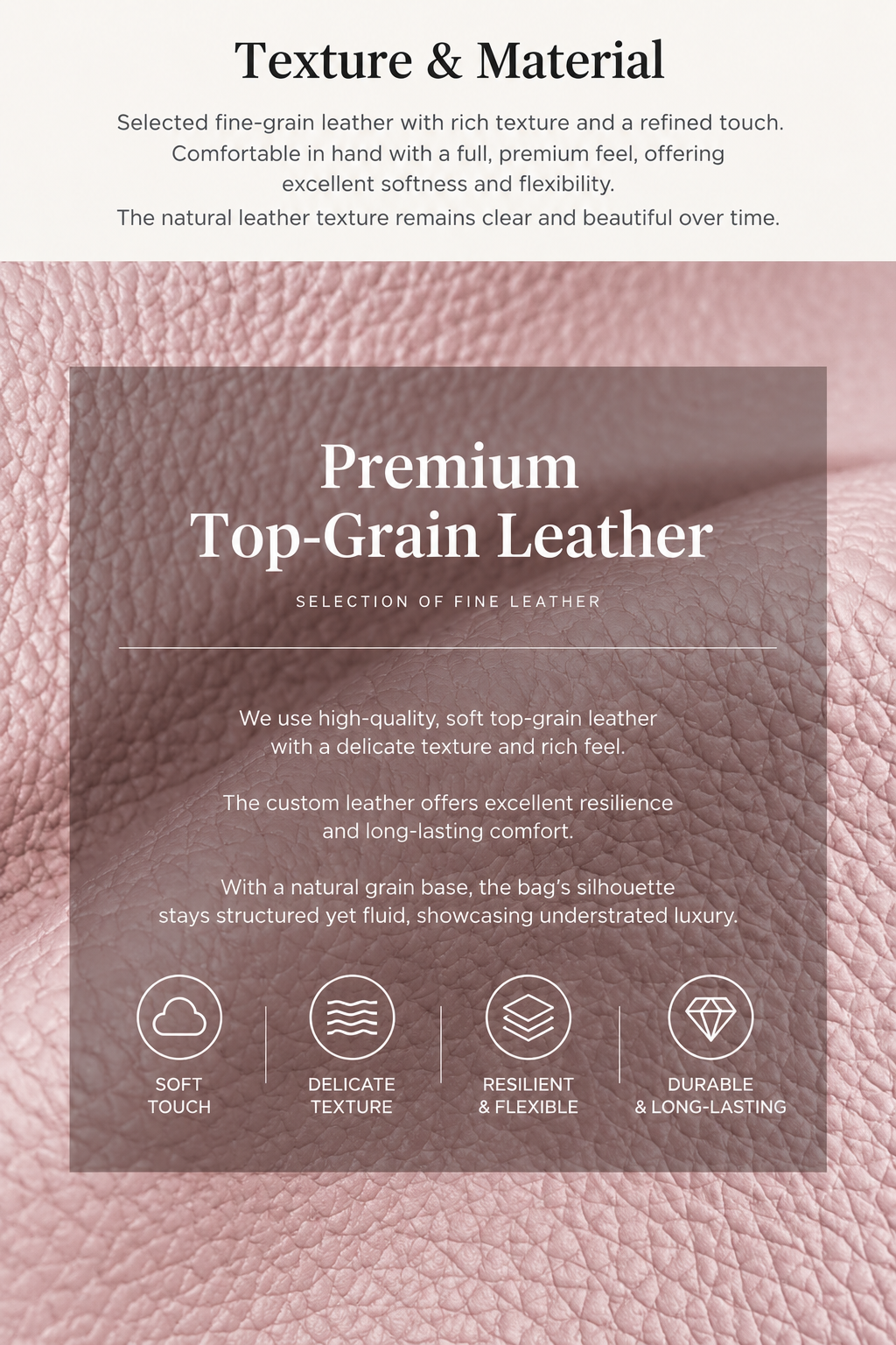 NOA LEATHER SHOULDER BAG