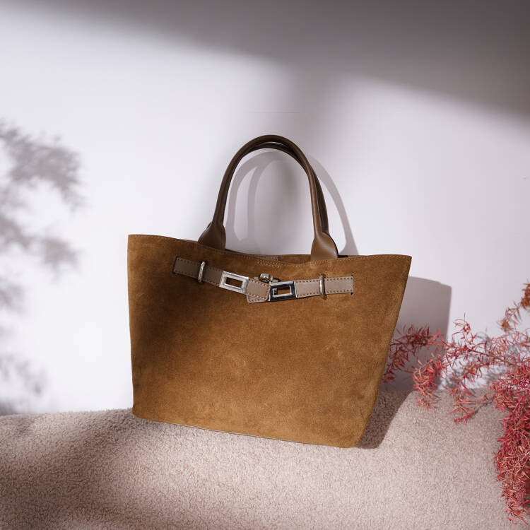 VALEN SUEDE TOTE