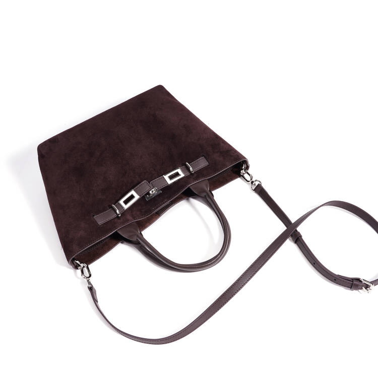 VALEN SUEDE TOTE