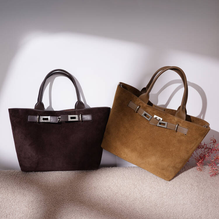 VALEN SUEDE TOTE
