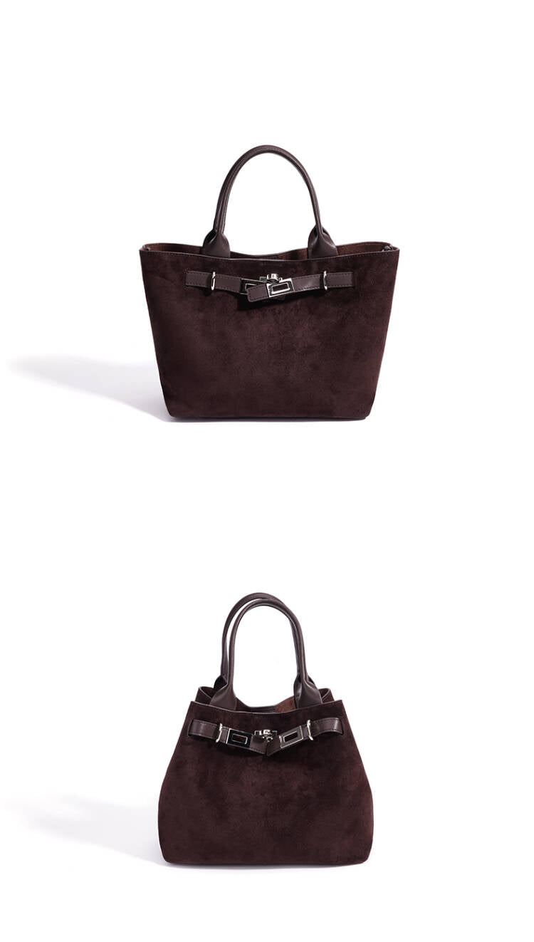 VALEN SUEDE TOTE